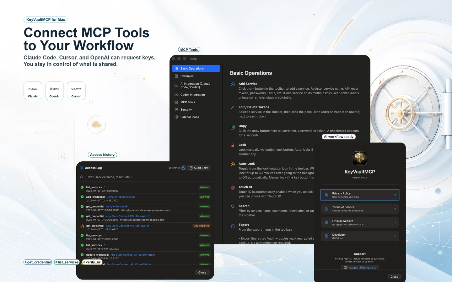 Connect MCP tools to your workflow